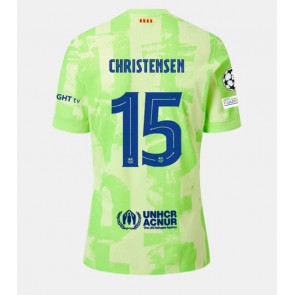 Barcelona Andreas Christensen #15 Tredje trøje 2024-25 Kort ærmer